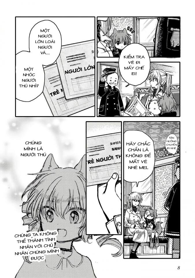 Goshujin-sama to Kemonomimi no Shoujo Meru: Chapter 13: Chuyến đi (Phần 01)
