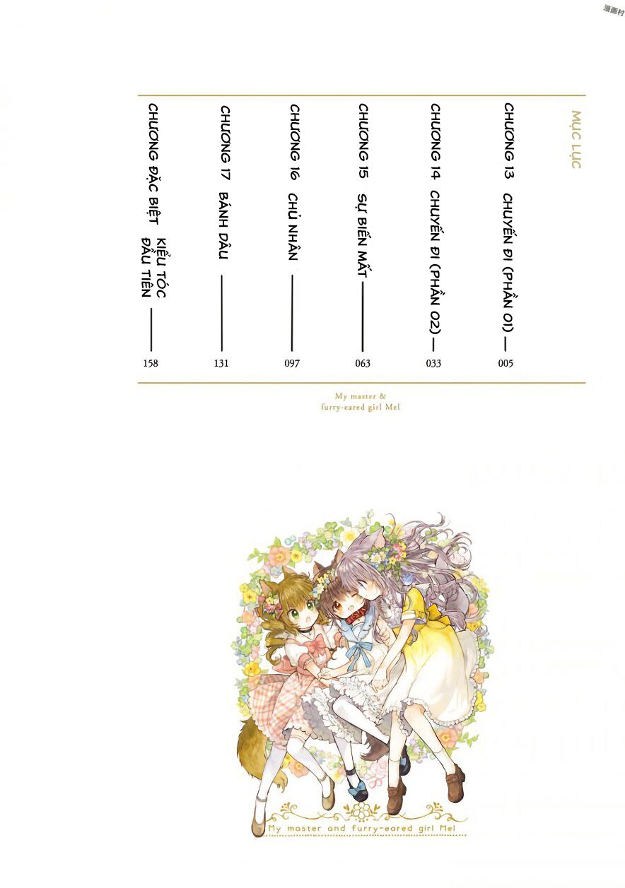 Goshujin-sama to Kemonomimi no Shoujo Meru: Chapter 13: Chuyến đi (Phần 01)
