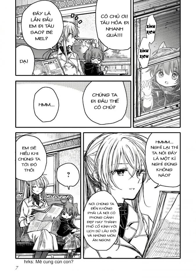 Goshujin-sama to Kemonomimi no Shoujo Meru: Chapter 13: Chuyến đi (Phần 01)