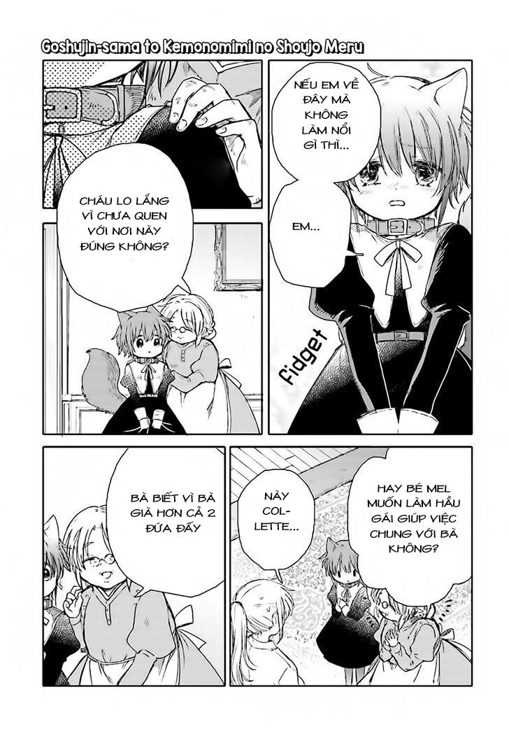 Goshujin-sama to Kemonomimi no Shoujo Meru: Chapter 3: Chỉ còn một mình