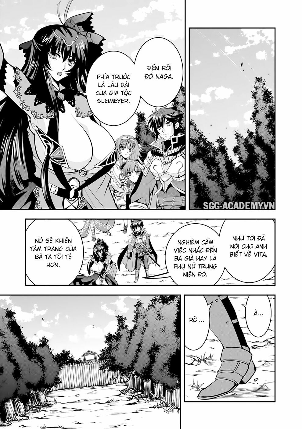 Lạc vào thế giới Phù Thủy: Chapter 17