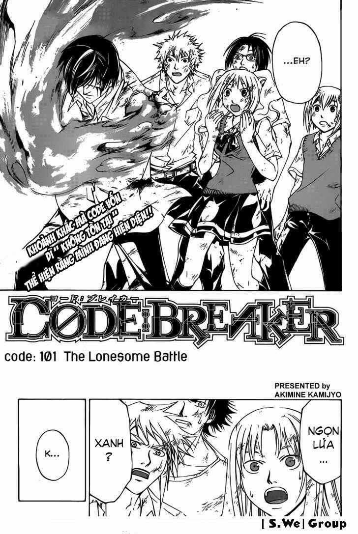 Code Breaker: Chapter 101: The Lonesome Battle