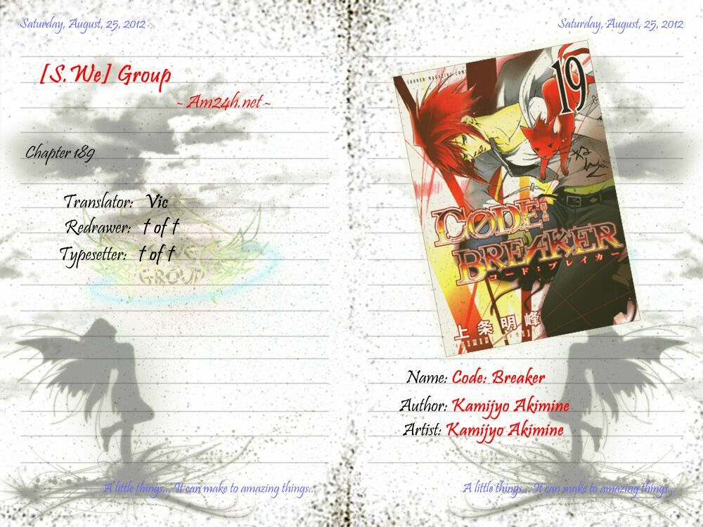 Code Breaker: Chapter 189