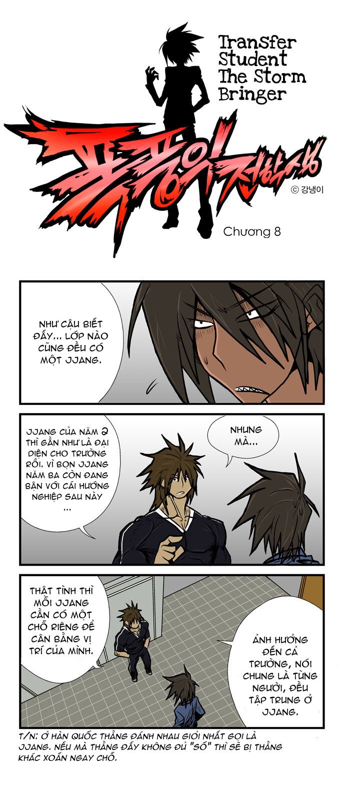 Transfer Student Storm Bringer: Chapter 8