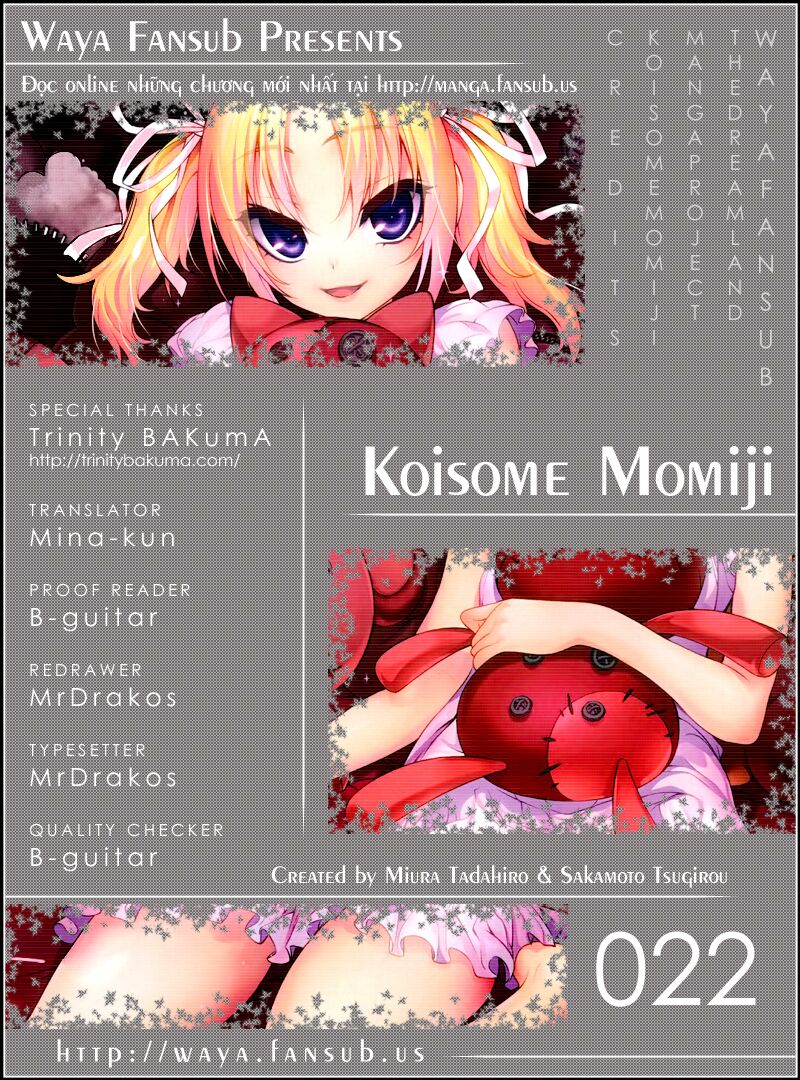 Koisome Momiji: Chapter 22