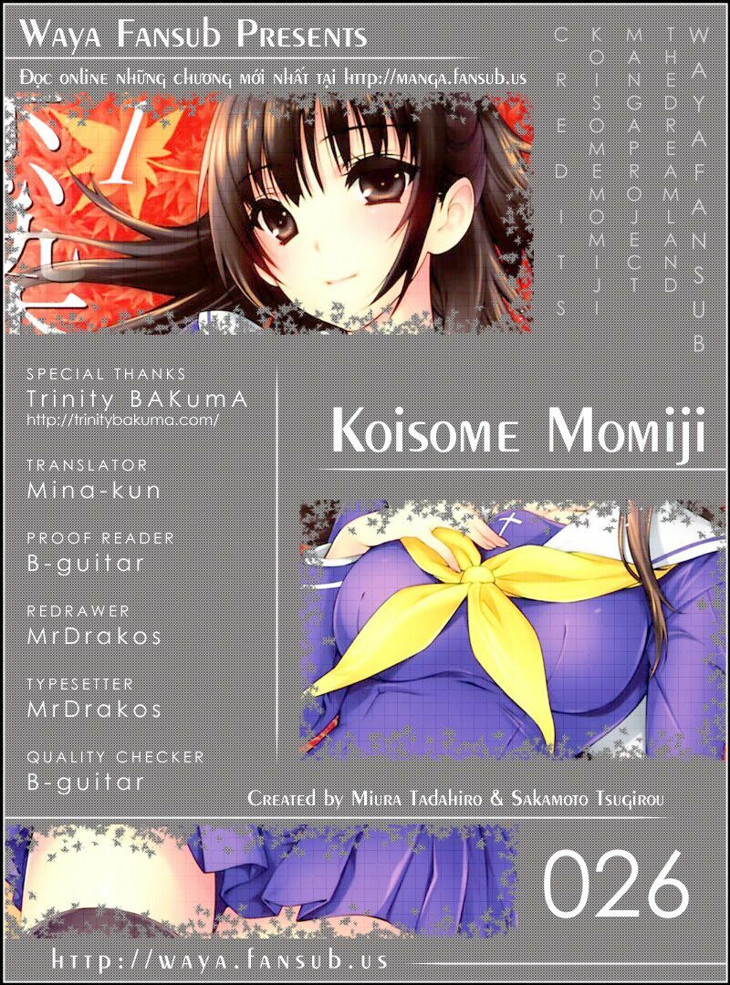 Koisome Momiji: Chapter 26