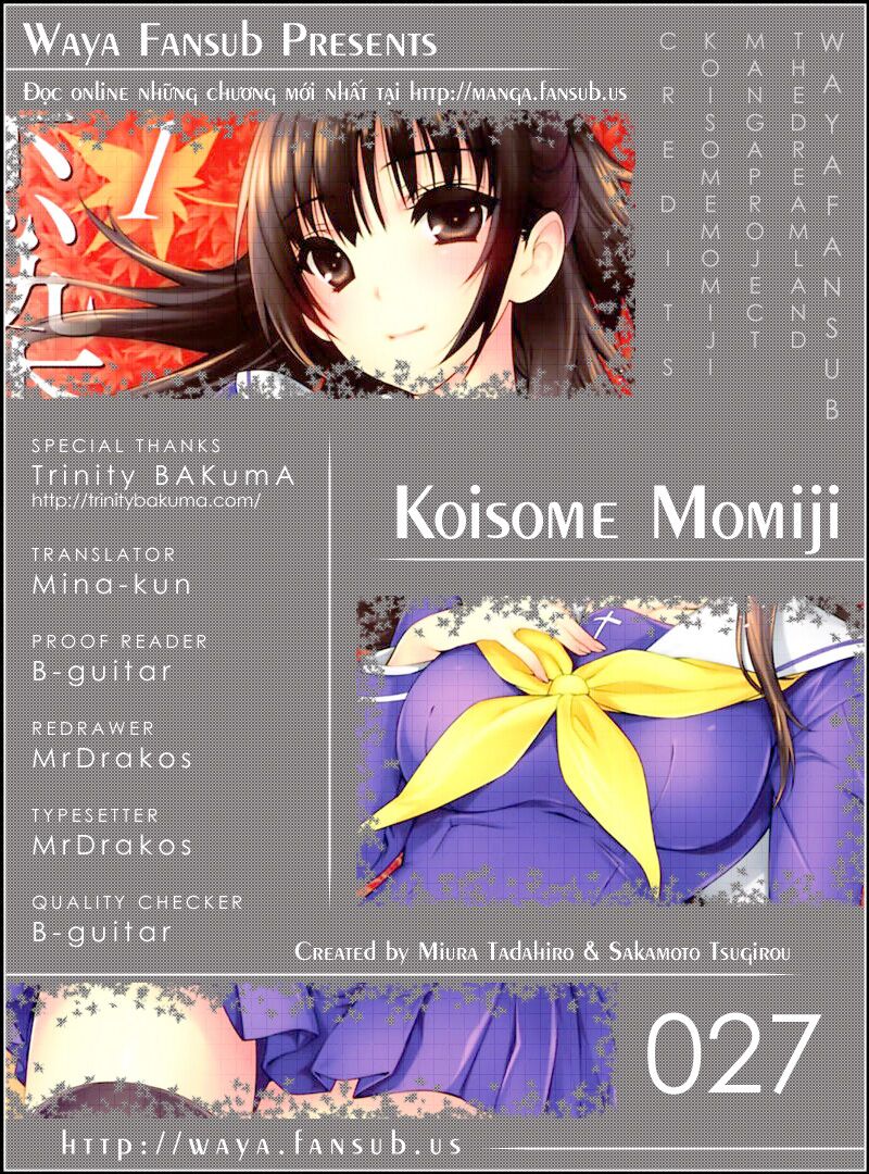 Koisome Momiji: Chapter 27