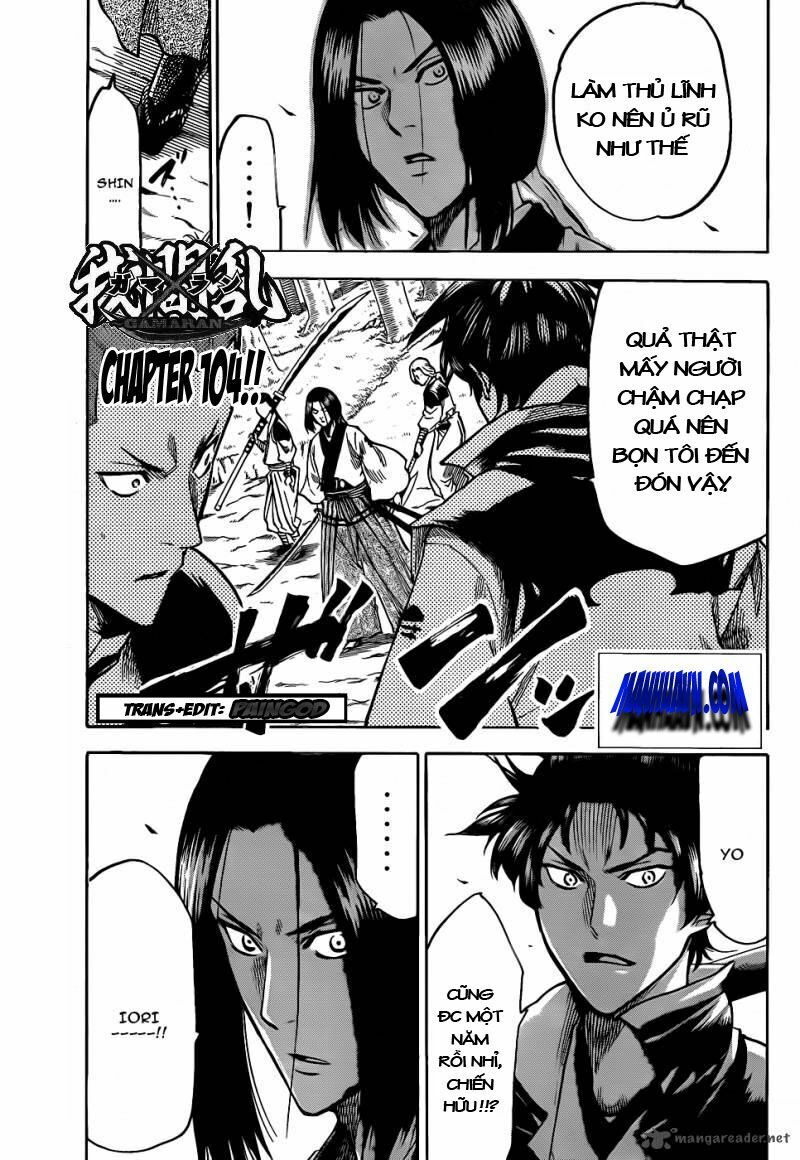 Gamaran: Chapter 104