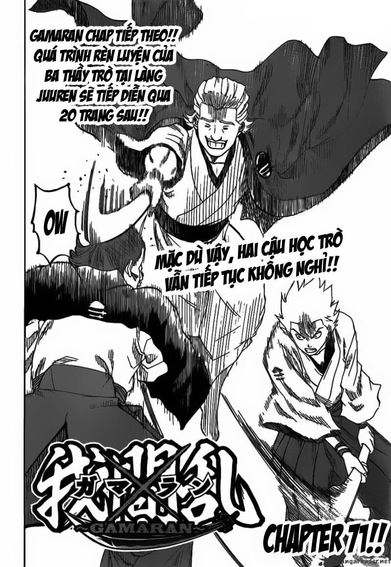 Gamaran: Chapter 71