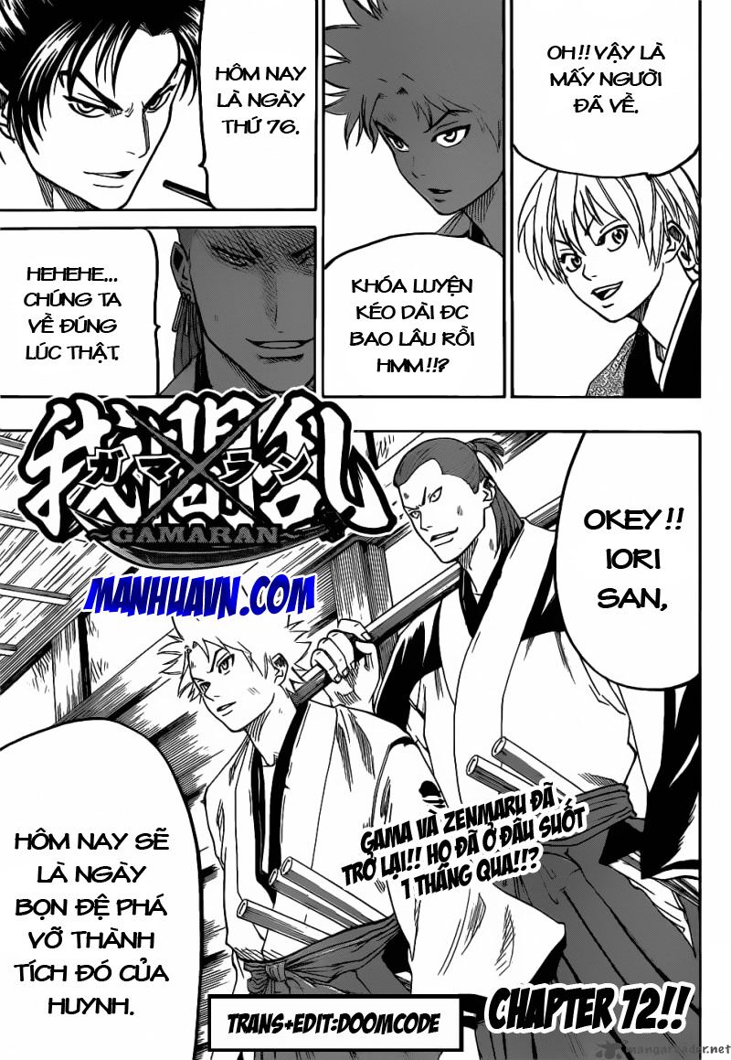 Gamaran: Chapter 72