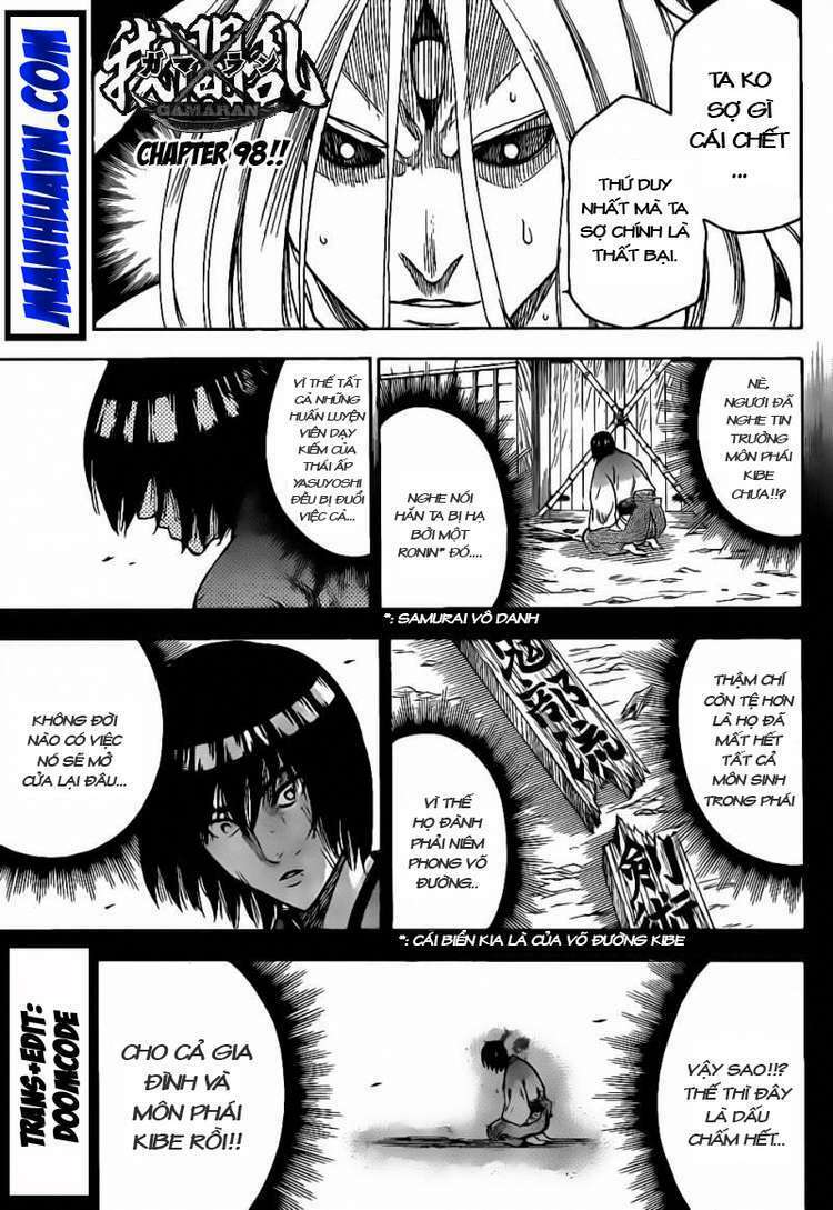 Gamaran: Chapter 98