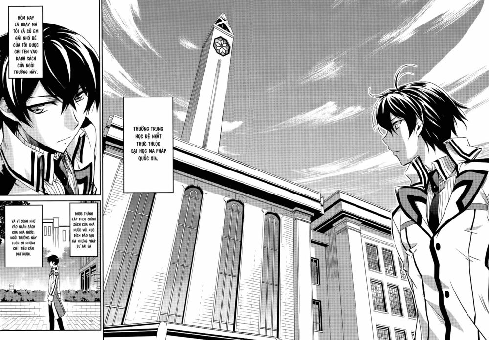 Mahouka Koukou no Rettousei: Chapter 1