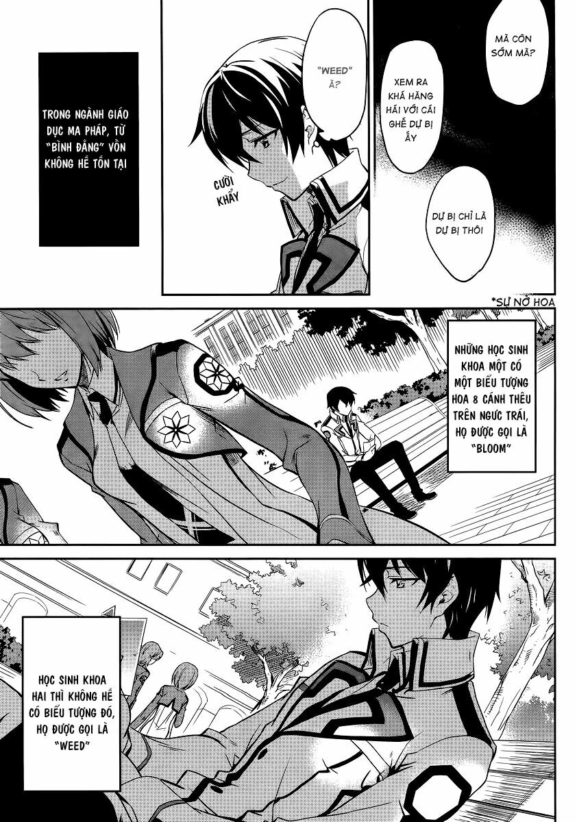 Mahouka Koukou no Rettousei: Chapter 1