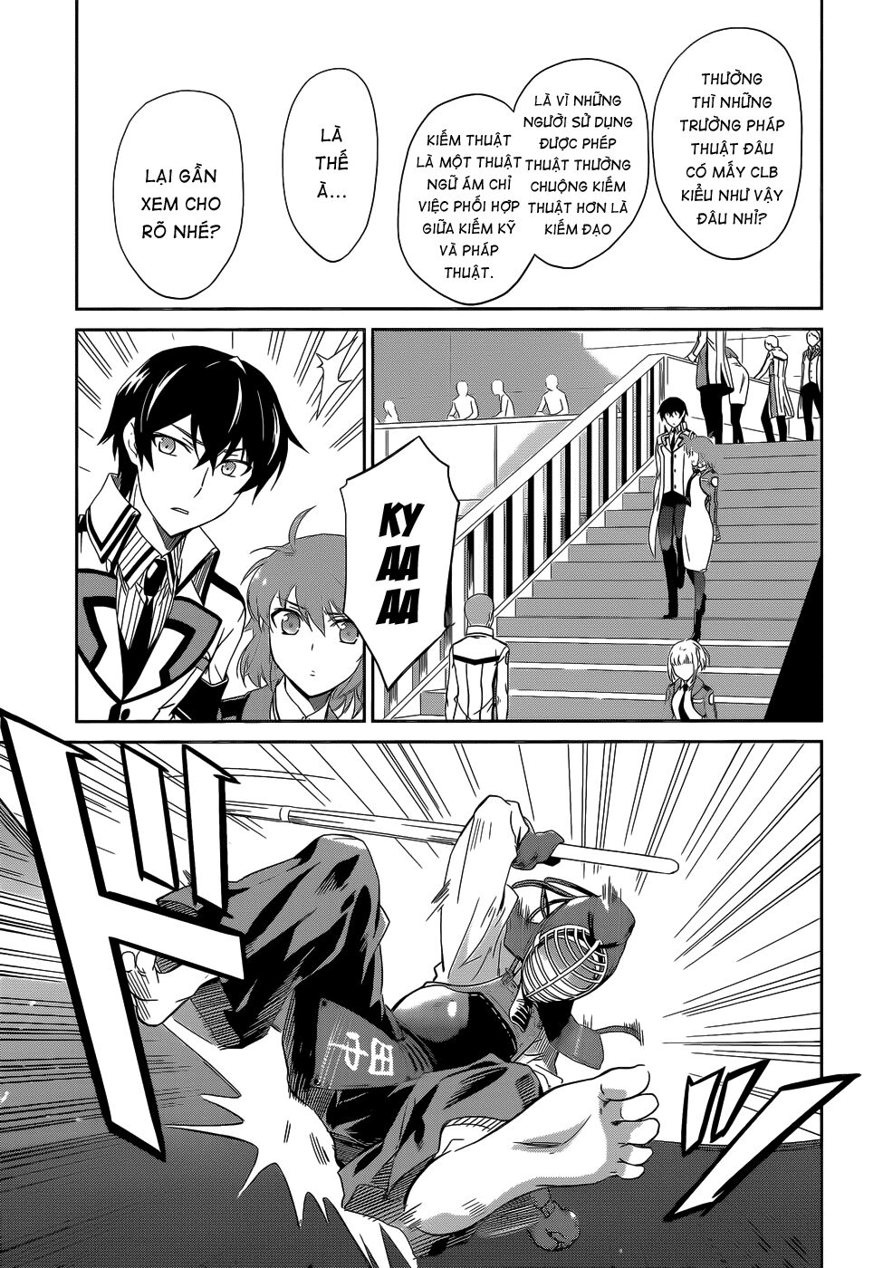 Mahouka Koukou no Rettousei: Chapter 10