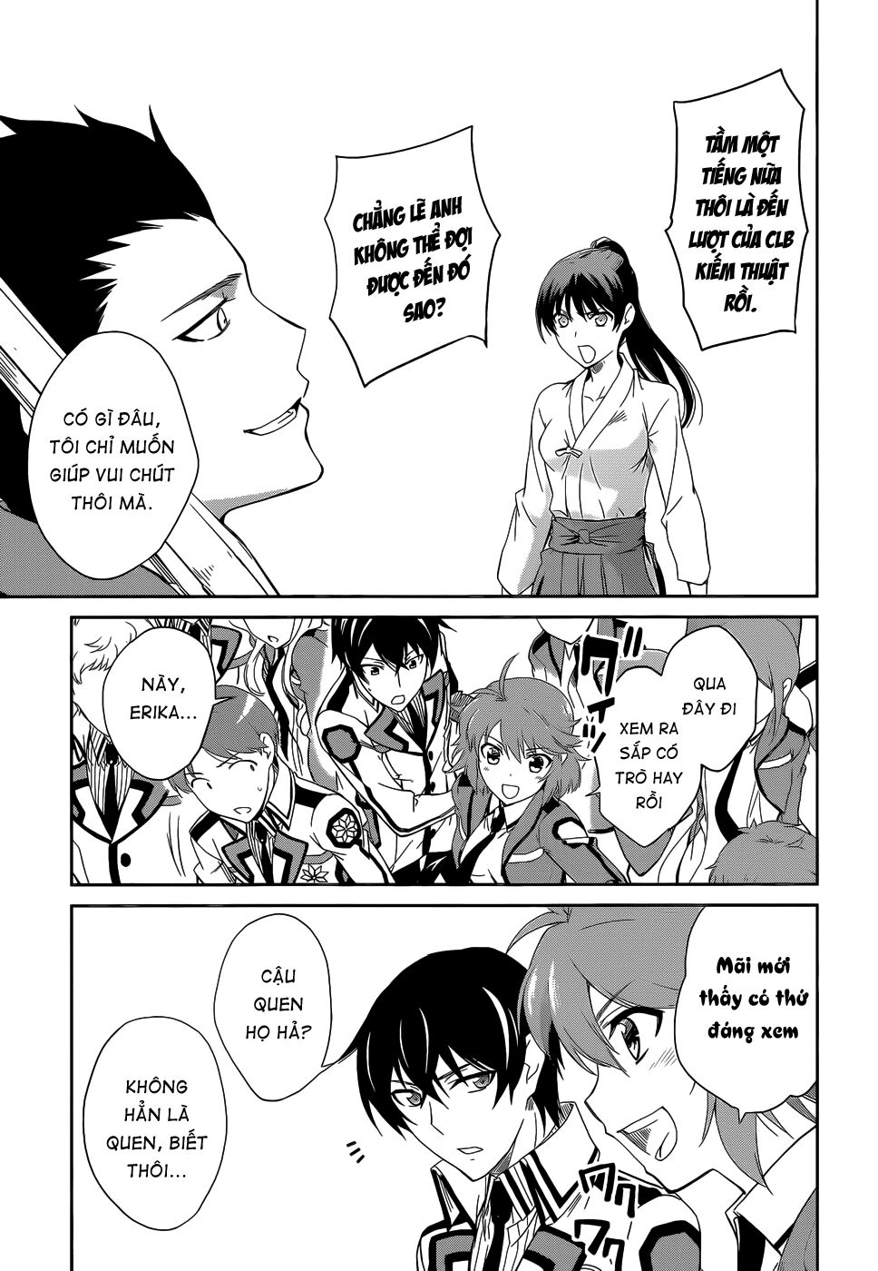 Mahouka Koukou no Rettousei: Chapter 10