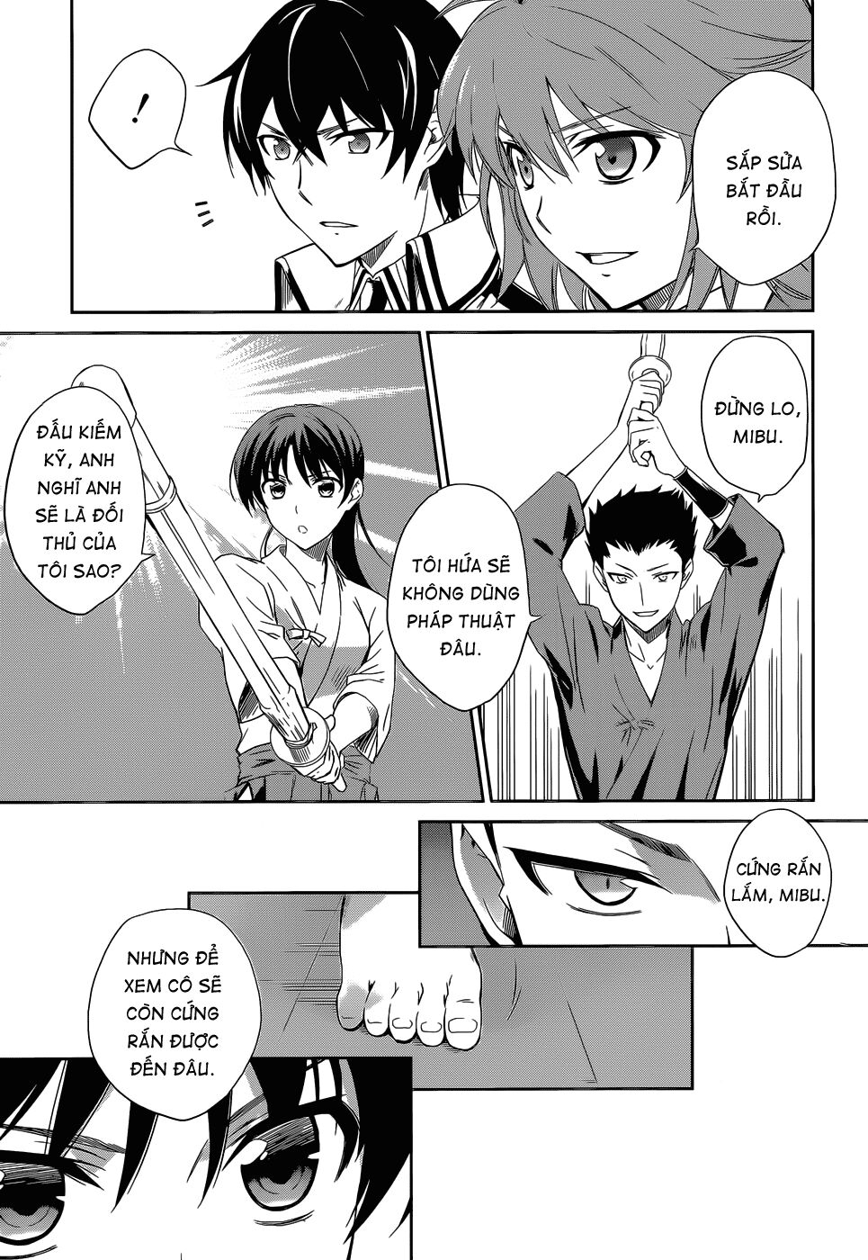 Mahouka Koukou no Rettousei: Chapter 10