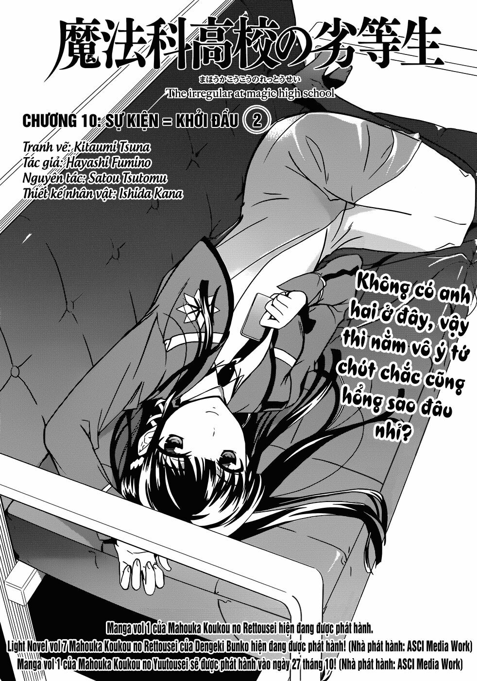 Mahouka Koukou no Rettousei: Chapter 11