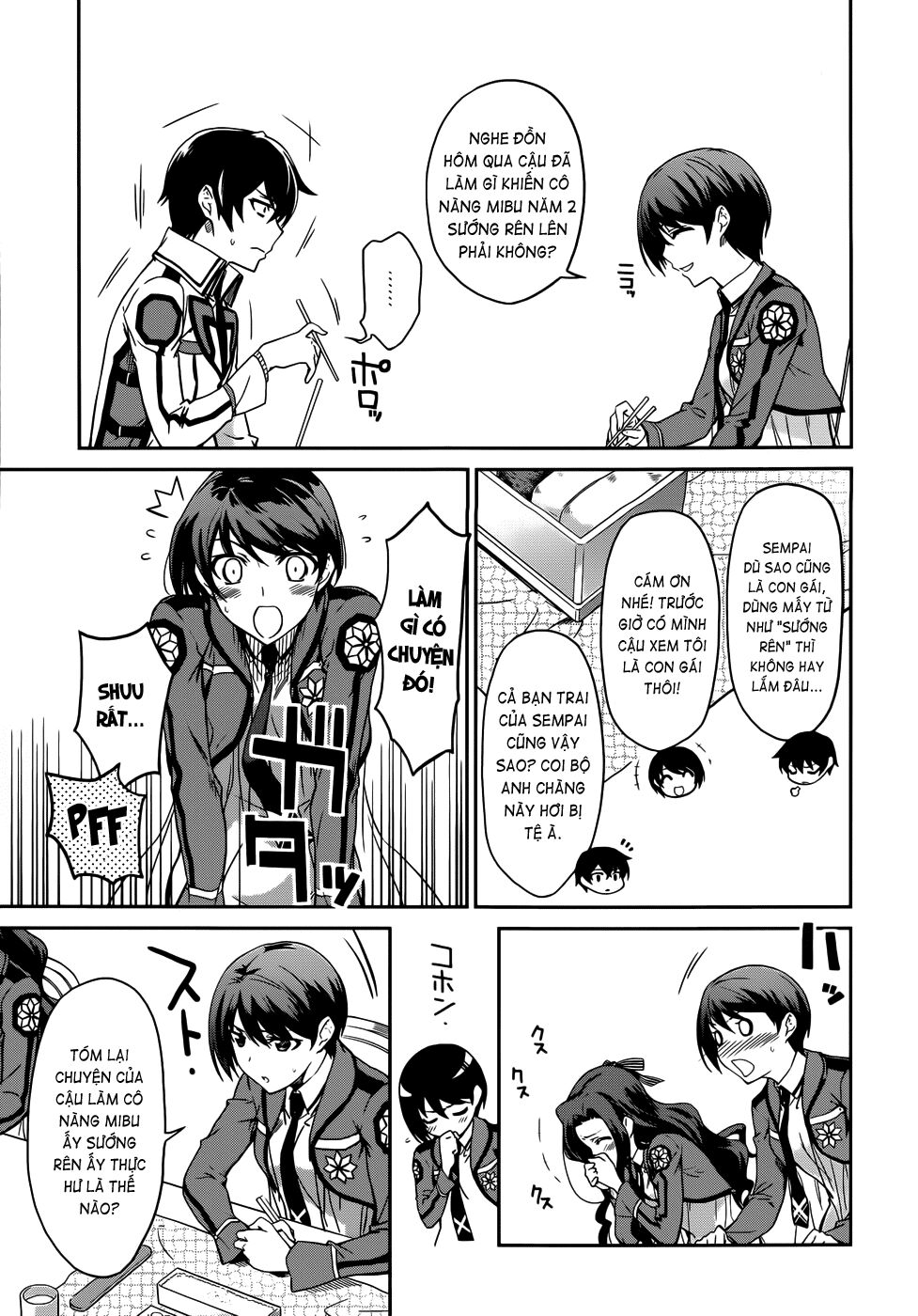 Mahouka Koukou no Rettousei: Chapter 13