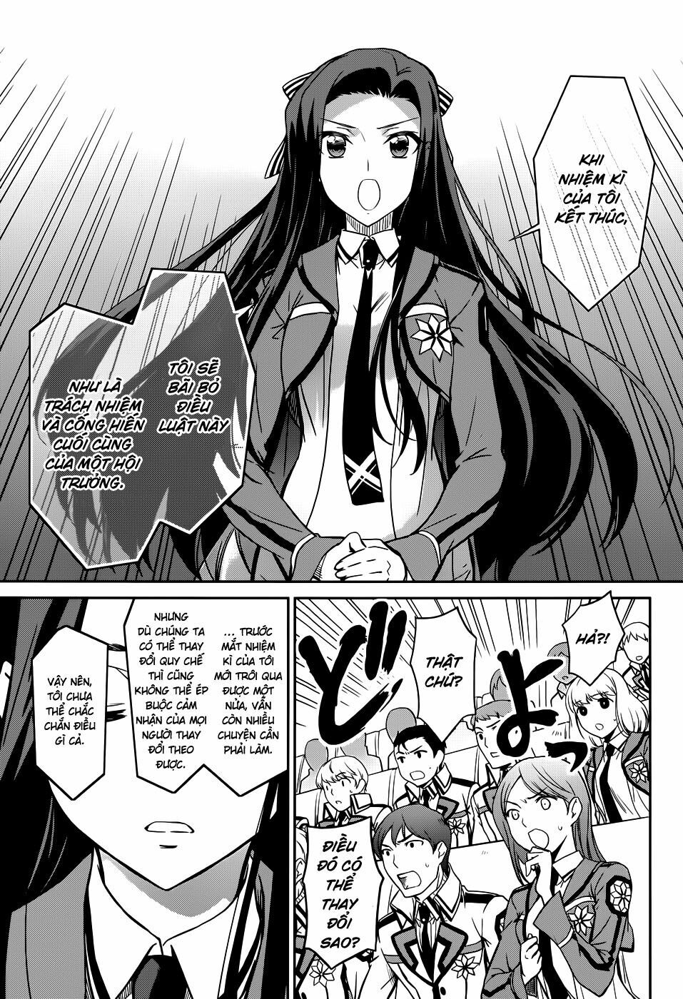Mahouka Koukou no Rettousei: Chapter 16