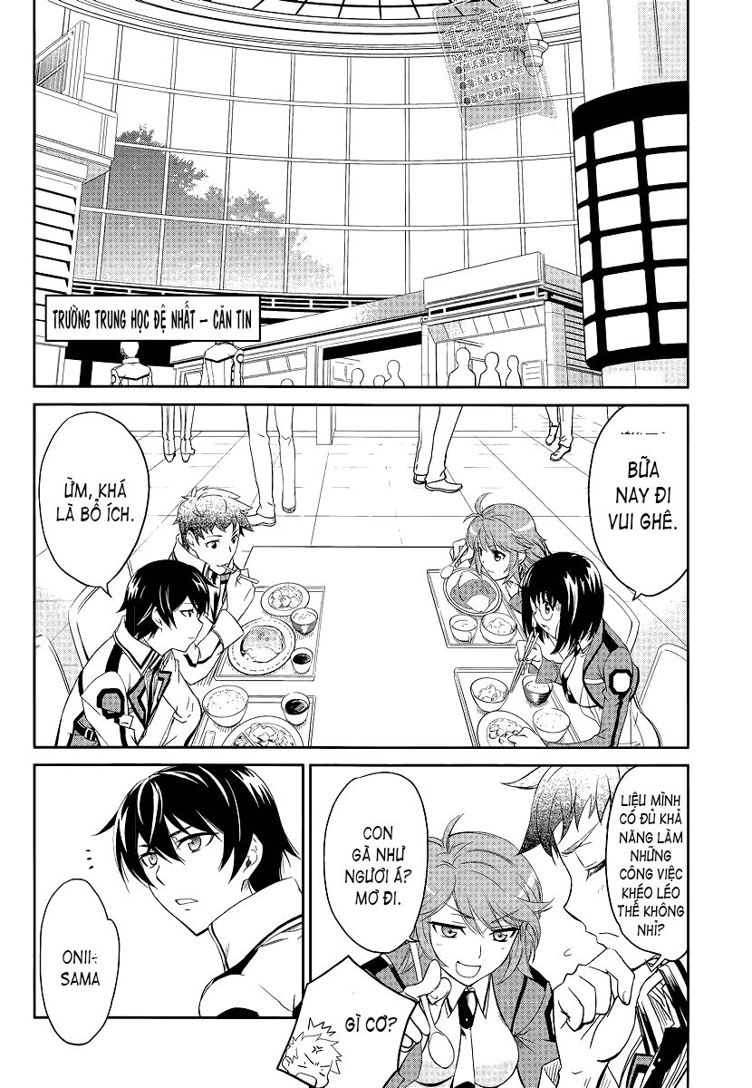 Mahouka Koukou no Rettousei: Chapter 3