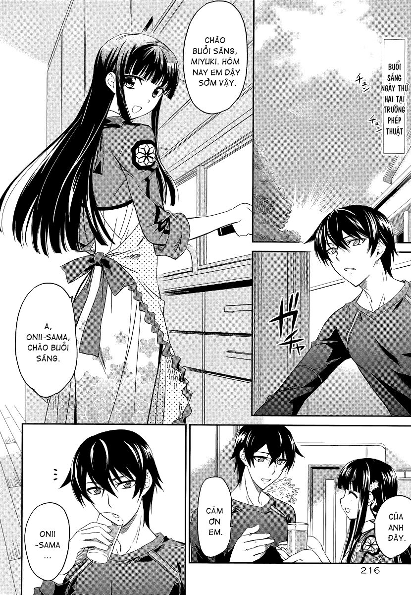 Mahouka Koukou no Rettousei: Chapter 3