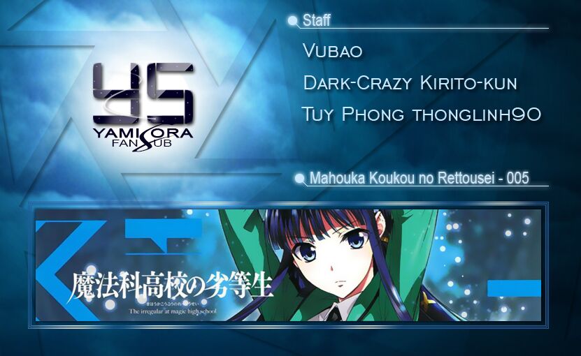 Mahouka Koukou no Rettousei: Chapter 5