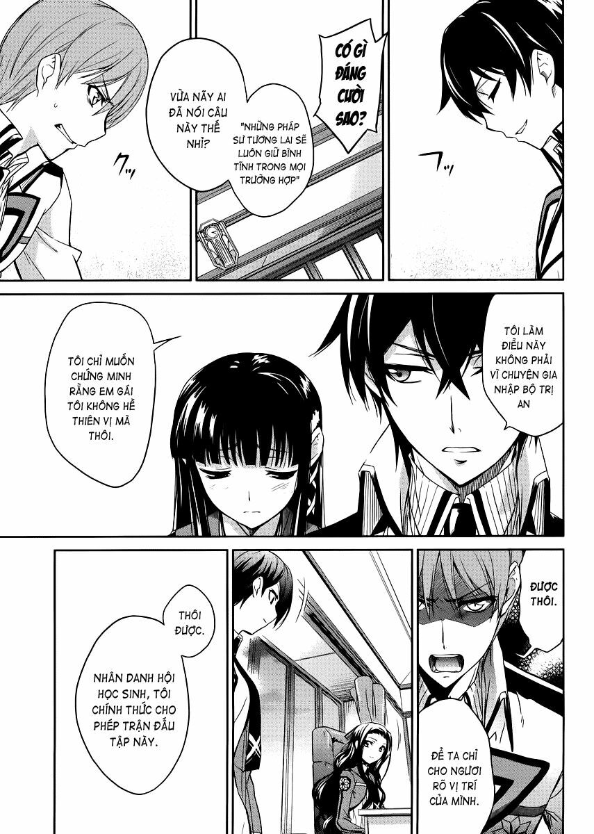 Mahouka Koukou no Rettousei: Chapter 6