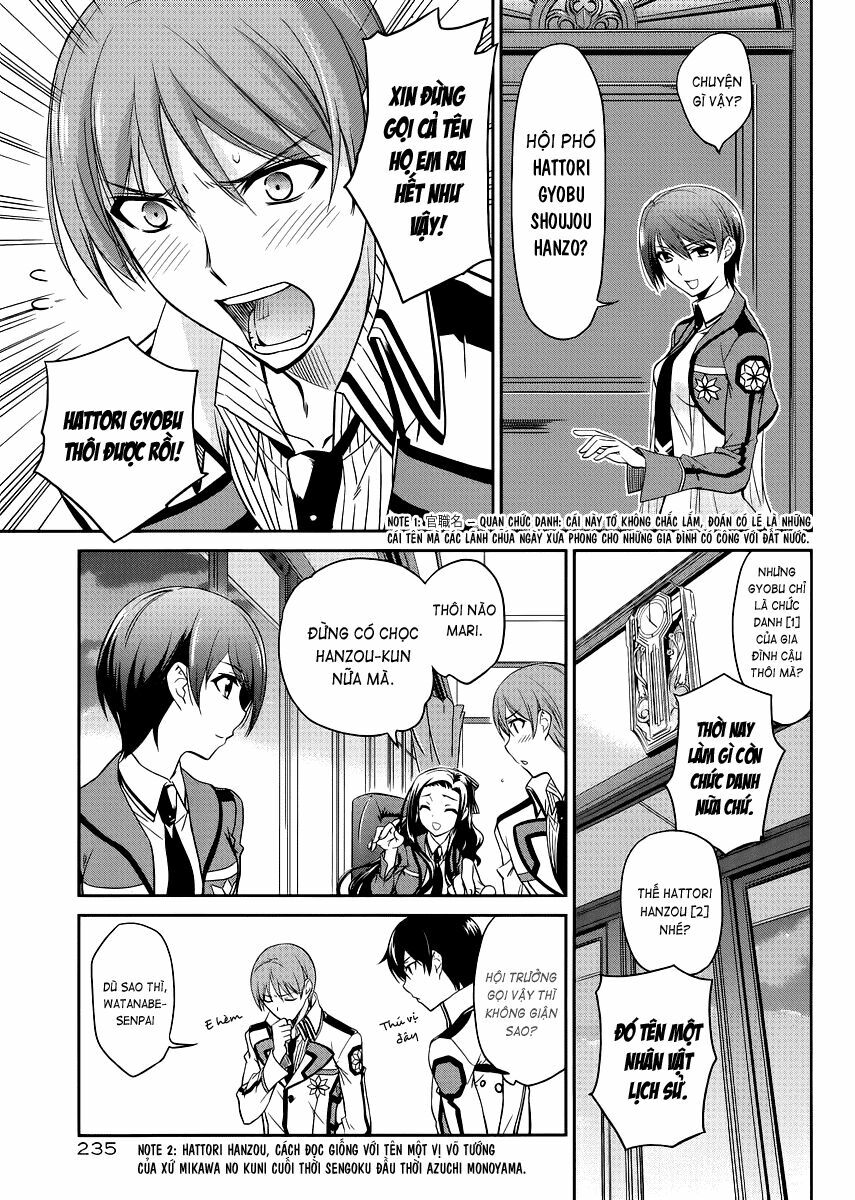 Mahouka Koukou no Rettousei: Chapter 6