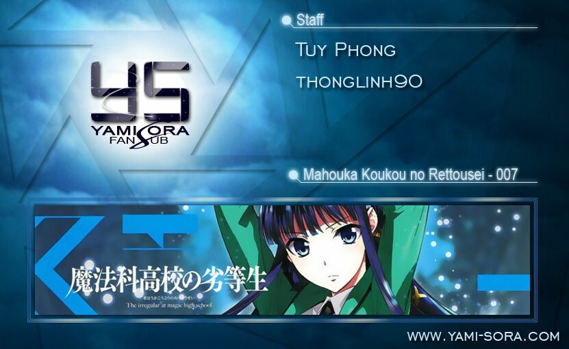 Mahouka Koukou no Rettousei: Chapter 7
