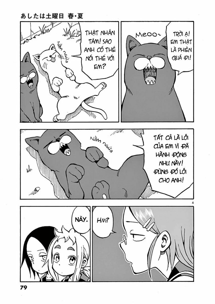 Ashita Wa Doyoubi: Chapter 13: Con mèo