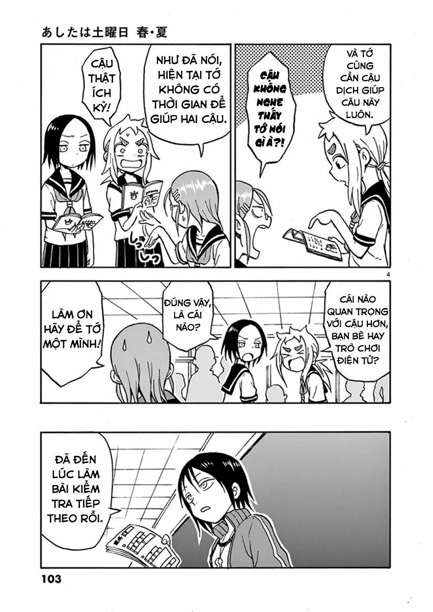 Ashita Wa Doyoubi: Chapter 17: Bài kiểm tra