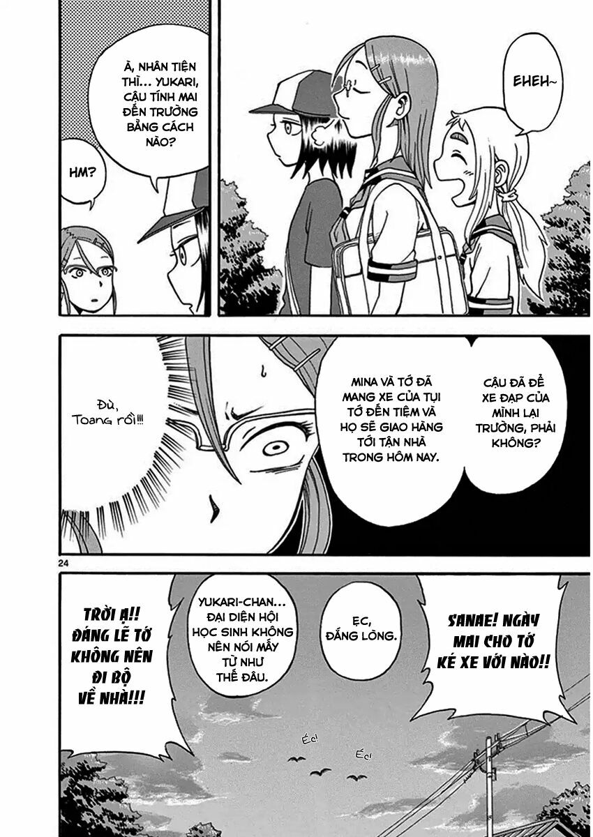 Ashita Wa Doyoubi: Chapter 24.1: Đi học về