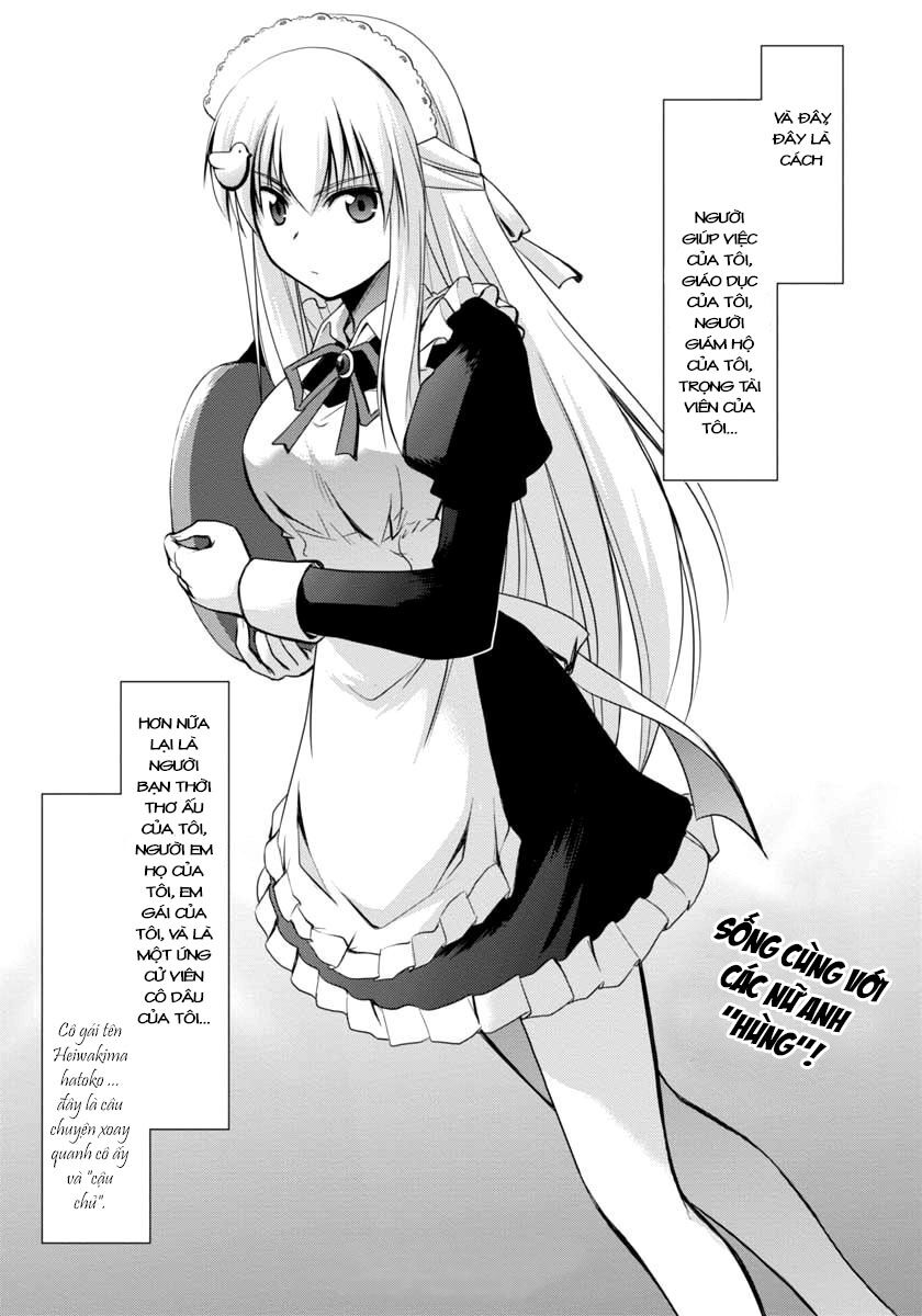 Hatoko-san to Rabukome: Chapter 1: - Giới thiệu tì ...