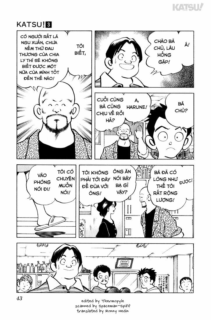 Katsu!: Chapter 21: Đừng quá kiêu ngạo chứ!