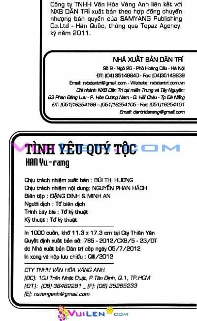 Tình yêu quý tộc: Chapter 113