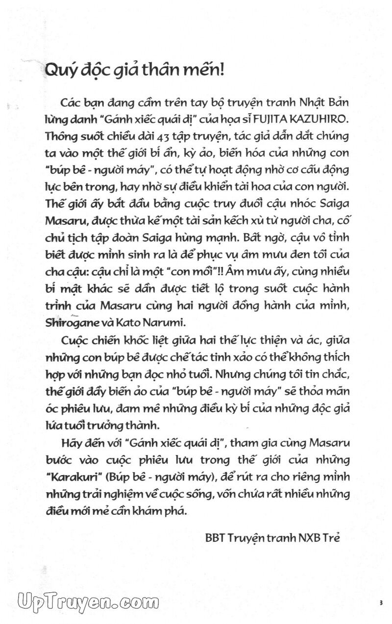 Karakuri Circus - Gánh Xiếc Quái Dị: Chapter 37