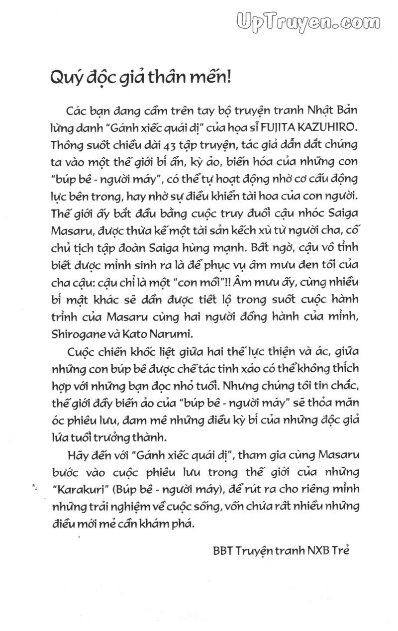 Karakuri Circus - Gánh Xiếc Quái Dị: Chapter 38