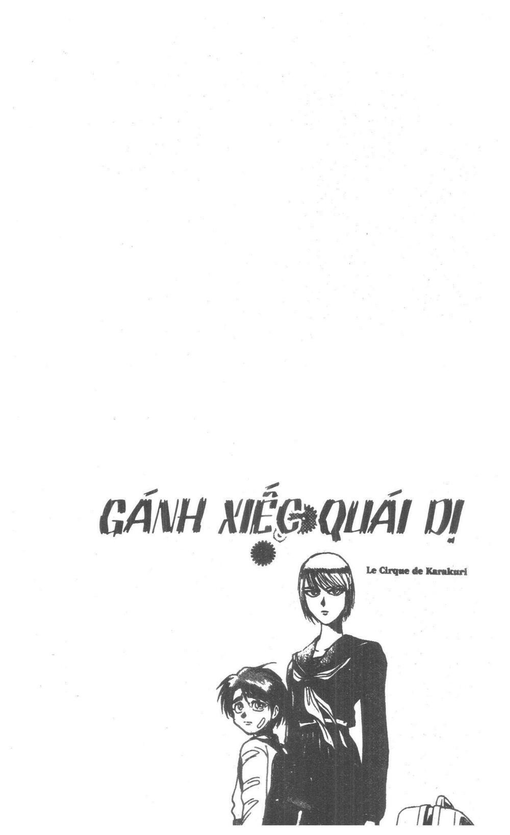 Karakuri Circus - Gánh Xiếc Quái Dị: Chapter 5