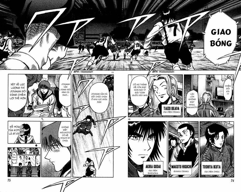 Vũ điệu trên sân cỏ - Fantasista: Chapter 127