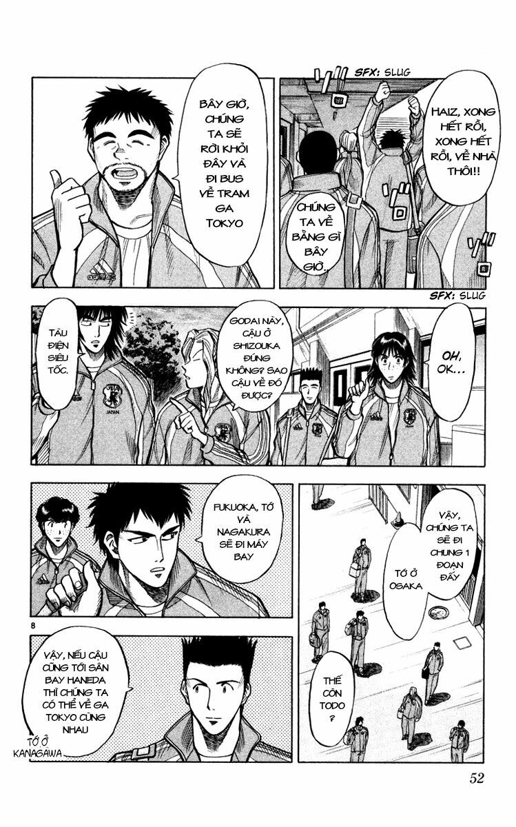 Vũ điệu trên sân cỏ - Fantasista: Chapter 99