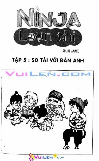 Ninja Loạn Thị: Chapter 5: Khách không mời