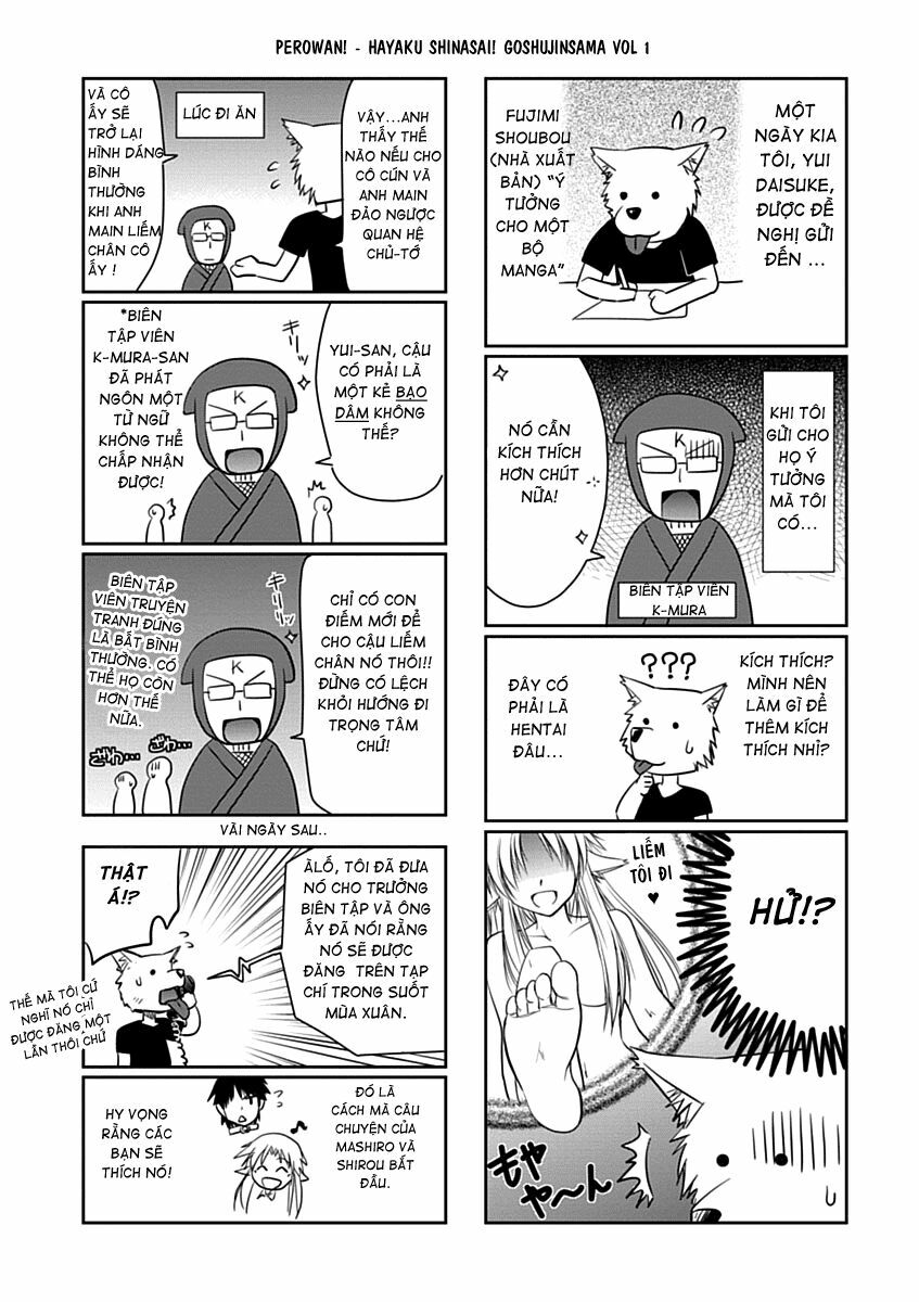 Perowan! - Hayaku shinasai! Goshujin-sama: Chapter 6