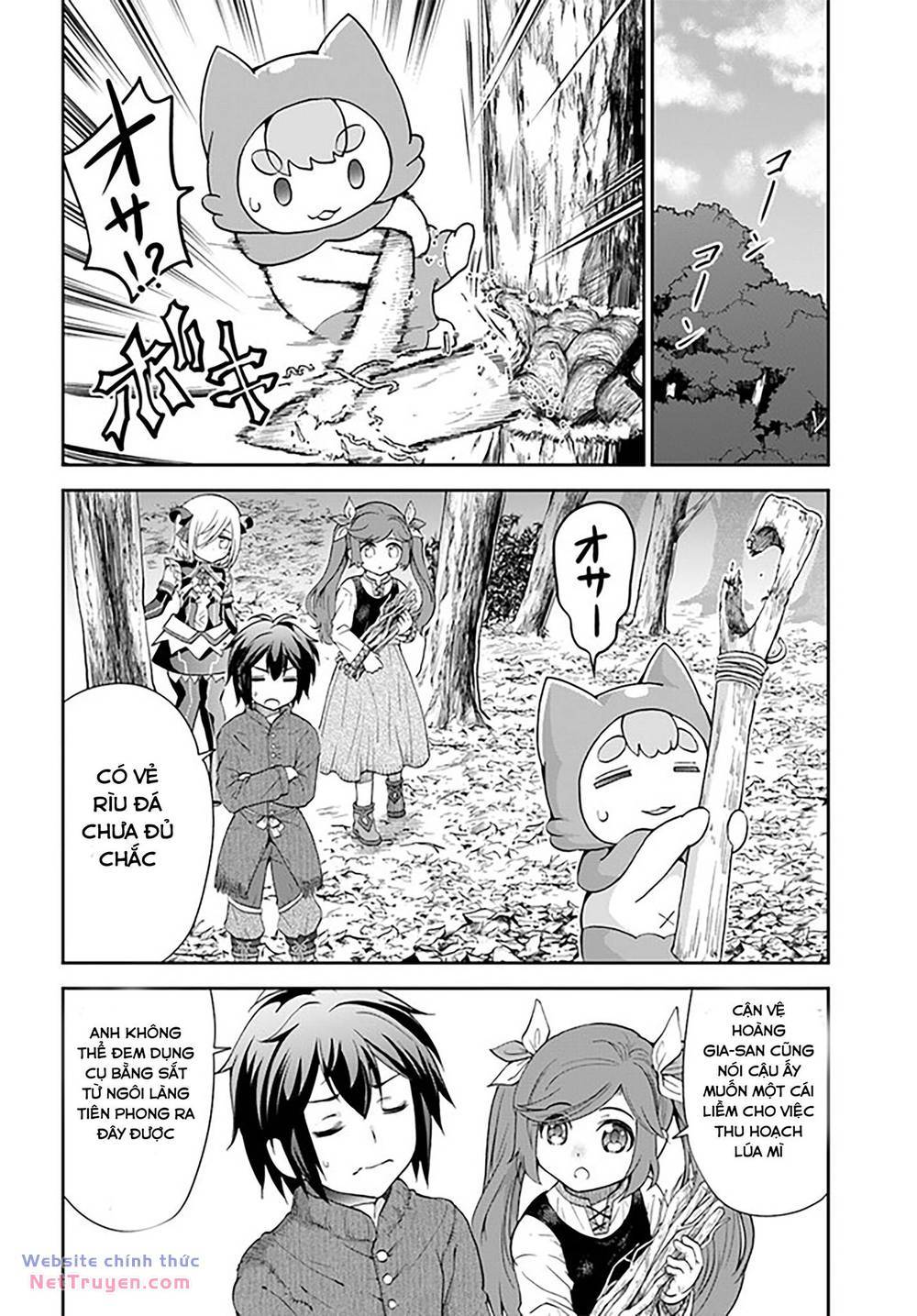 Tenohira Kaitaku Mura de Isekai Kenkokuki: Fueteku Yome-tachi to Nonbiri Mujintou Life: Chapter 23.4: Chắp cánh ước mơ Vampire Shiraishi Team
