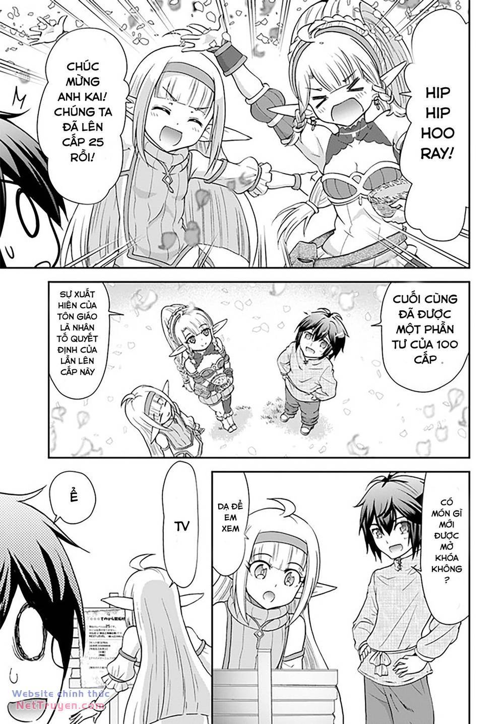 Tenohira Kaitaku Mura de Isekai Kenkokuki: Fueteku Yome-tachi to Nonbiri Mujintou Life: Chapter 23.4: Chắp cánh ước mơ Vampire Shiraishi Team
