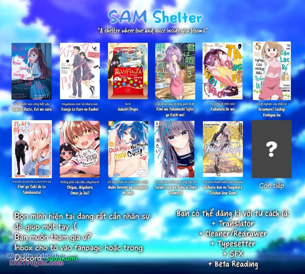 Kimi wa Yakamashi Tojite yo Kuchi wo!: Chapter 43
