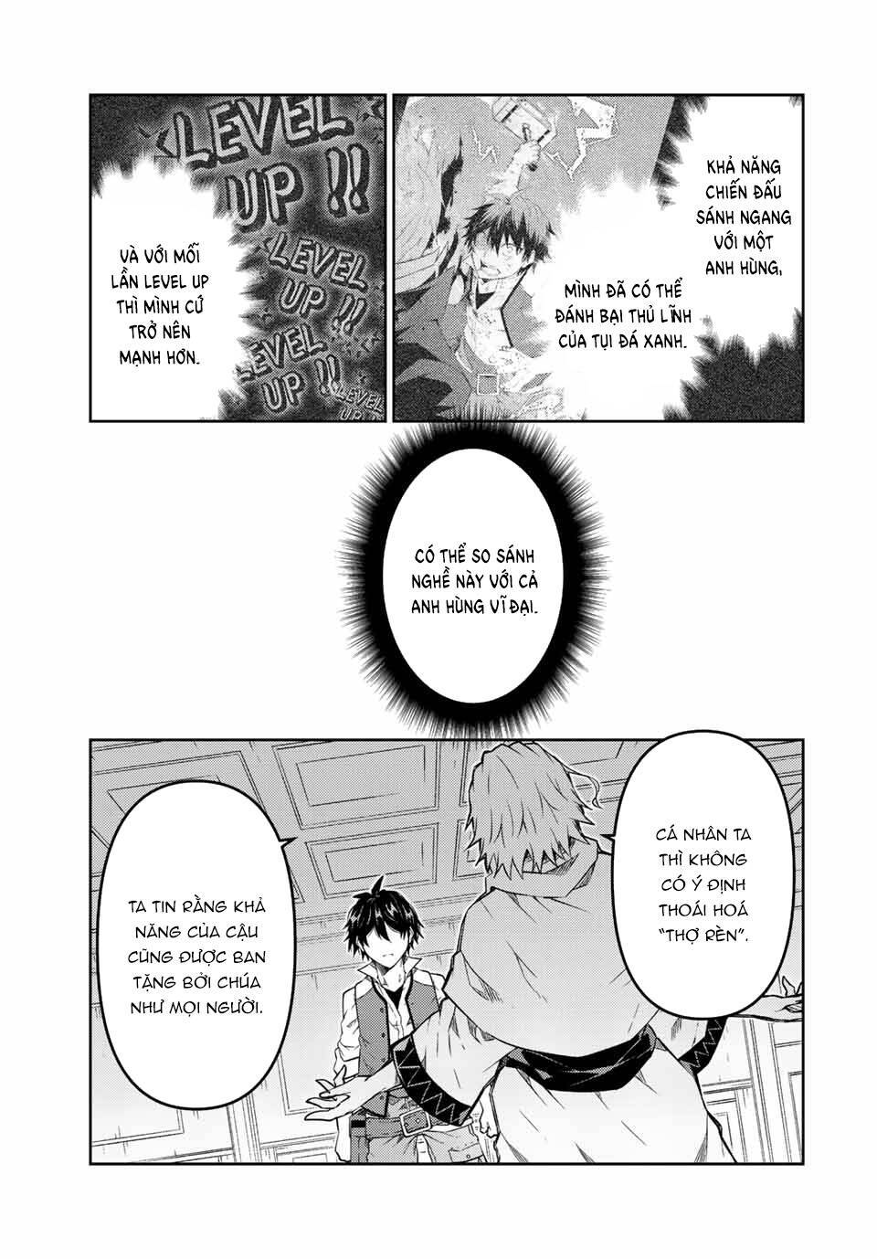 Từ Chức Nghiệp yếu nhất trở thành '' Thợ Rèn'' mạnh nhất: Chapter 96