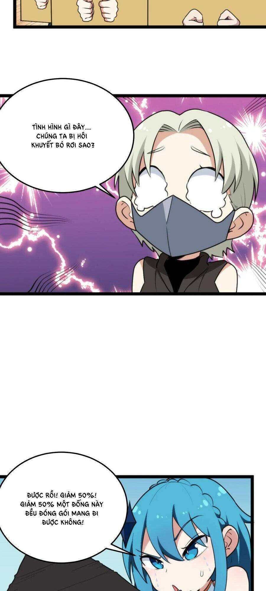 Bổn Thánh Nữ Ngã Bài Rồi: Chapter 106: Giảm 50% đóng gói mang đi được không?