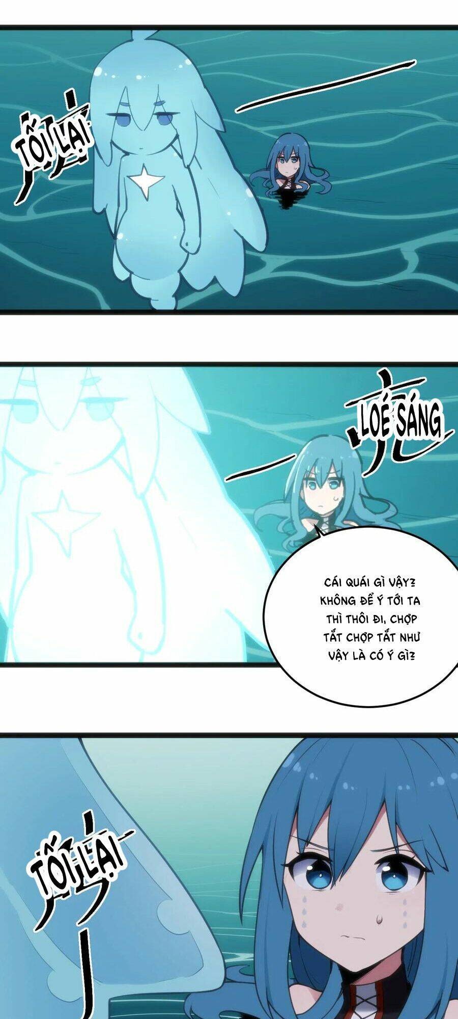 Bổn Thánh Nữ Ngã Bài Rồi: Chapter 30: Thánh nữ trôi dạt lên bờ và bắt đầu diễn sâu.