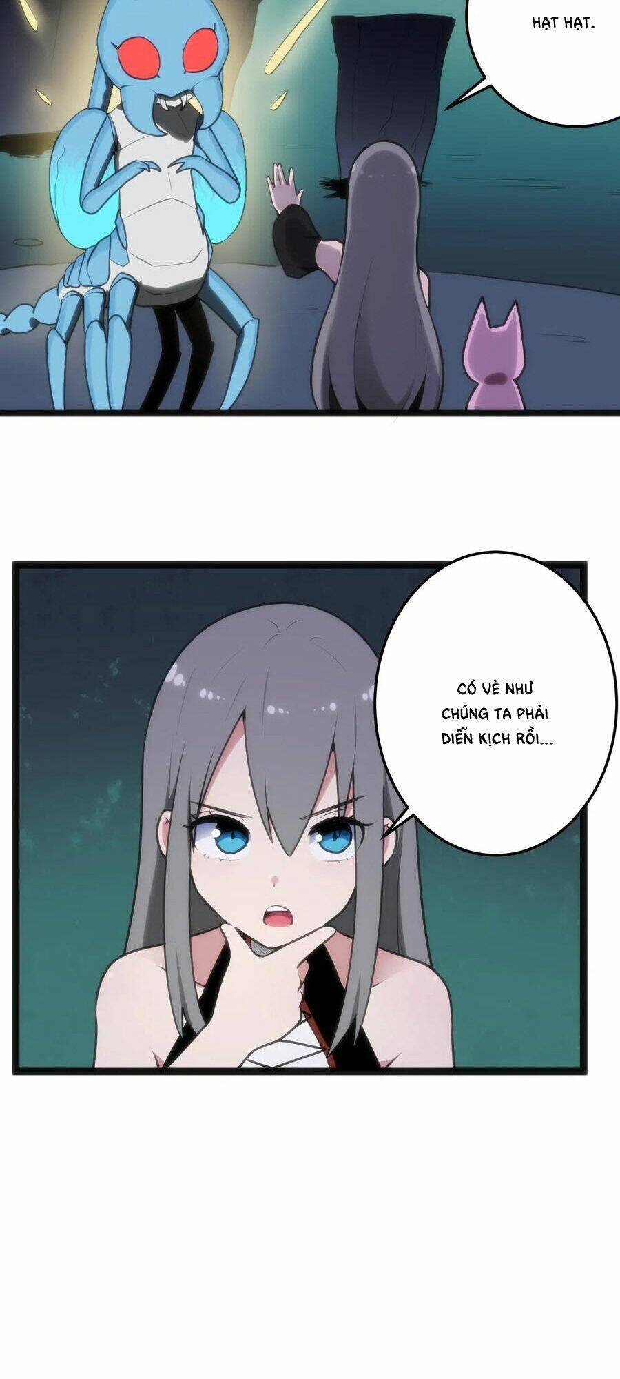 Bổn Thánh Nữ Ngã Bài Rồi: Chapter 30: Thánh nữ trôi dạt lên bờ và bắt đầu diễn sâu.