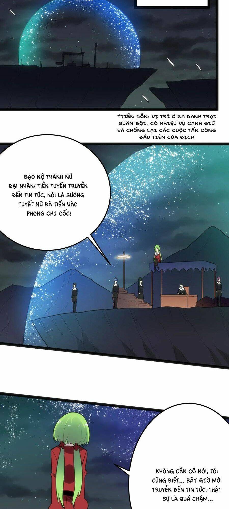 Bổn Thánh Nữ Ngã Bài Rồi: Chapter 33: Tấn công từ hai phía trước sau